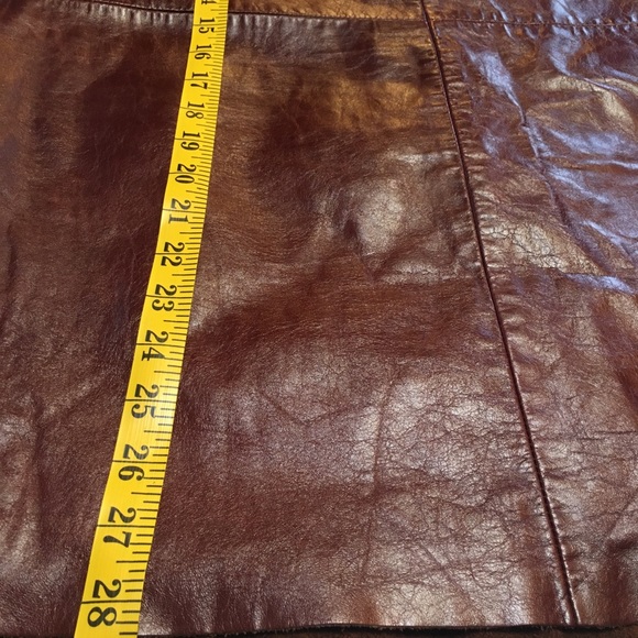 GAP Leather high waist midi pencil skirt size 14 - Picture 7 of 8